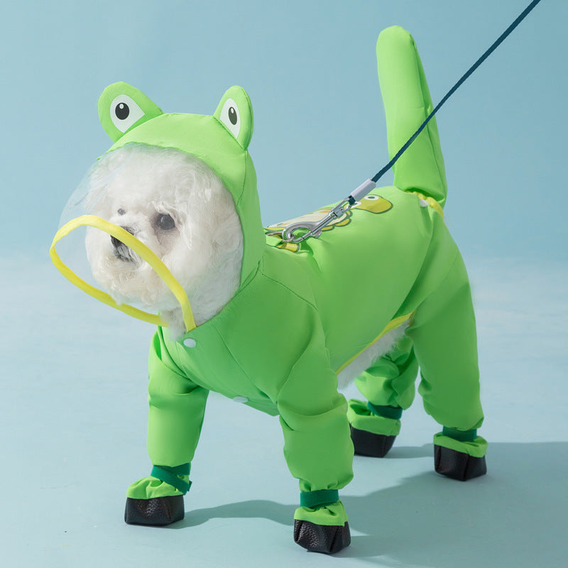 baby frog coverage raincoat