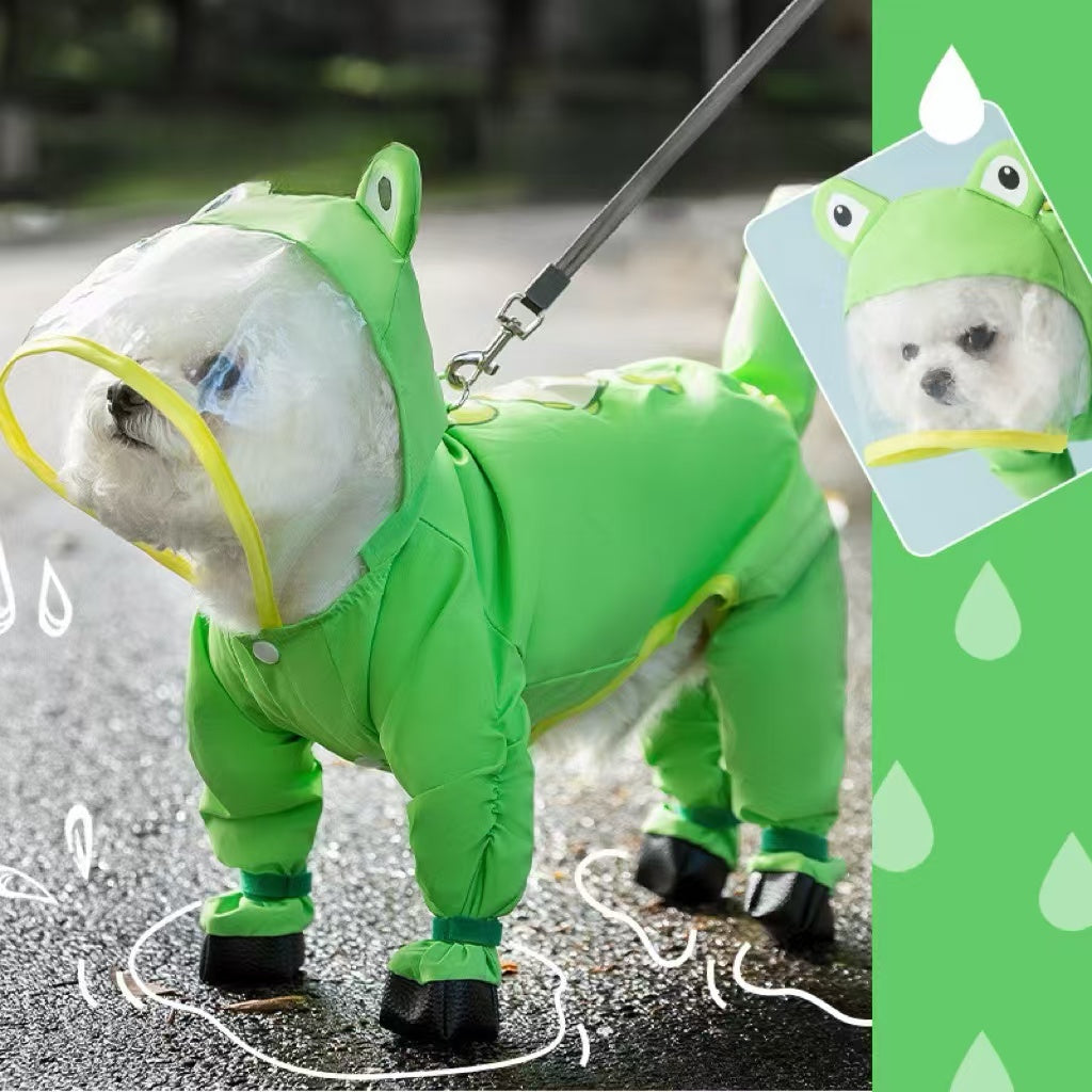 baby frog coverage raincoat