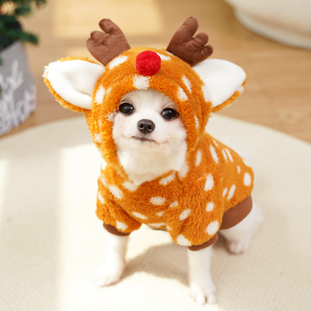 reindeer hoodie